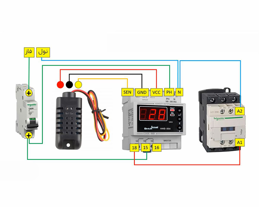 رطوبت سنج چیست؟ + آموزش سیم بندی رطوبت سنج شیواامواج