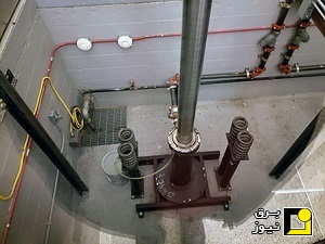 ضربه گیر  آسانسور یا بافر