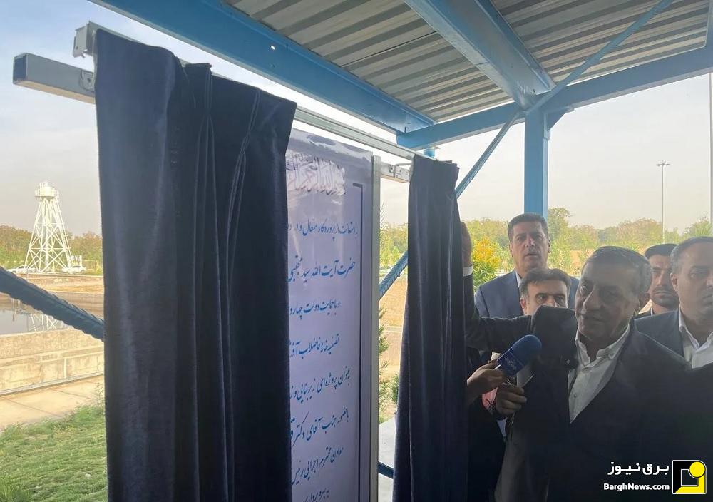 افتتاح ۱۰ پروژه زیرساختی برق آذربایجان شرقی با حضور معاون اجرایی رئیس‌جمهور