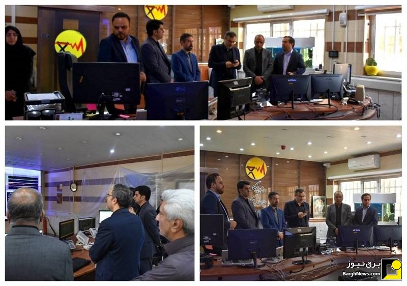 بازدید معاونت راهبری شرکت مدیریت شبکه برق ایران از مرکز دیسپاچینگ شرق کشور