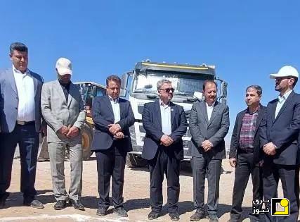 آغاز عملیات اجرایی پست ۶۶/۲۰ کیلوولت مسکن ملی فسا با حضور رجبی مشهدی