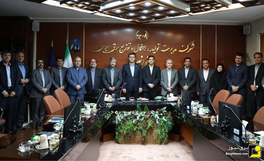 برگزاری آیین تکریم و معارفه حسابرس کل دیوان محاسبات مستقر در توانیر