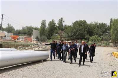 بازدید مدیرعامل برق حرارتی از روند اجرایی پروژه نوسازی نیروگاه طرشت
