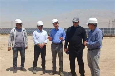 نجفی: دو نیروگاه خورشیدی ۱۷ مگاواتی کرمانشاه در آستانه بهره‌برداری است