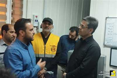 بازدید مدیرعامل شرکت توانیر از پست ۶۳ کیلوولت بنیاد قم