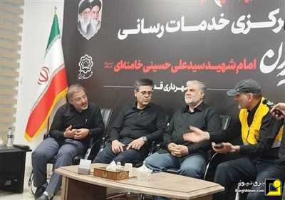 نظارت میدانی مدیرعامل توانیر بر تأمین برق پایدار مراسم تشییع رهبر شهید در قم