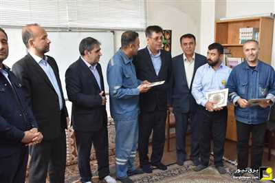 مدیرعامل توانیر از برقبانان نمونه طرح ملی مهتاب در ارومیه تجلیل کرد